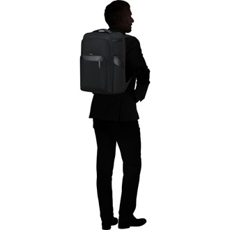 Samsonite Evosight Backpack 17,3" notebook poliészter hátizsák fekete 28,5L