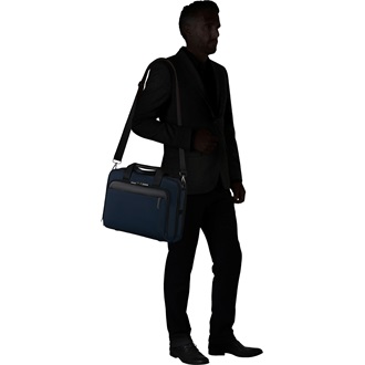 Samsonite Evosight Bailhandle 15,6" notebook oldaltáska kék