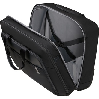 Samsonite Evosight Rolling Tote 17,3" notebook poliészter gurulós táska fekete 28L