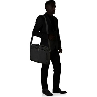 Samsonite Guardit 3.0 Slim Briefcase 15,6" notebook poliészter oldaltáska fekete 11L