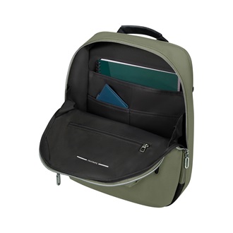 Samsonite Ongoing 14,1" notebook hátizsák zöld (Olive Green)