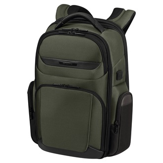 Samsonite Pro-DLX 6 Backpack 15,6" notebook hátizsák zöld 21L