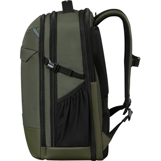 Samsonite Roadseeker Backpack L univerzális poliészter hátizsák zöld (Dark Olive) 32/40L