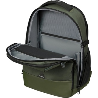 Samsonite Roadseeker Backpack M univerzális poliészter hátizsák zöld (Dark Olive) 28L
