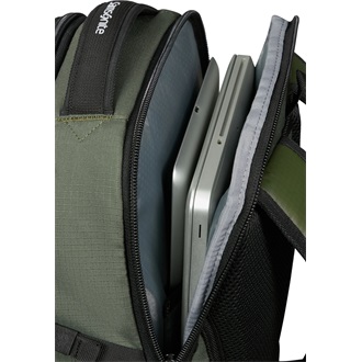 Samsonite Roadseeker Backpack M univerzális poliészter hátizsák zöld (Dark Olive) 28L