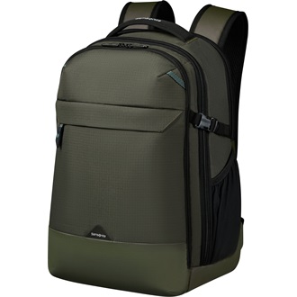 Samsonite Roadseeker Backpack M univerzális poliészter hátizsák zöld (Dark Olive) 28L