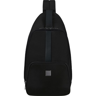 Samsonite Sacksquare Sling Bag M 10,5" tablet műanyag hátizsák fekete 4,5L