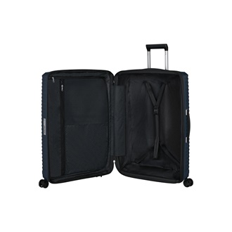Samsonite Upscape Spinner 55cm univerzális polipropilén gurulós bőrönd kék (Blue Nights)