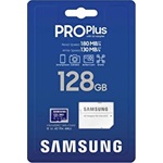 Samsung 128GB PRO Plus UHS-1 Class10 U3 V30 A2 microSDXC memóriakártya BOX kék