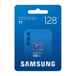 Samsung 128GB T7 UHS-1 Class10 U3 V30 A2 microSDXC memóriakártya BOX kék