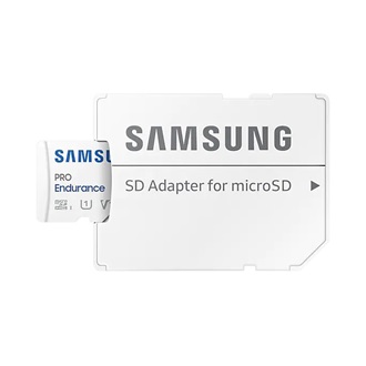 Samsung 32GB PRO Endurance (+adapter) UHS-1 Class10 V10 microSDHC memóriakártya BOX fehér