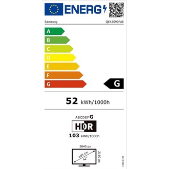 Samsung 42" QE42S90FAEXXH 4K UHD AI Smart OLED TV