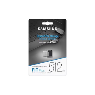 Samsung 512GB FIT Plus vízálló USB-A 3.2 Gen1 pendrive BOX fekete