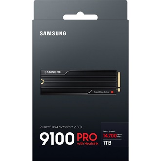 Samsung 9100 PRO 1TB PCIe x4 (5.0) M.2 2280 SSD fekete