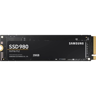 Samsung 980 250GB PCIe x4 (3.0) M.2 2280 SSD fekete