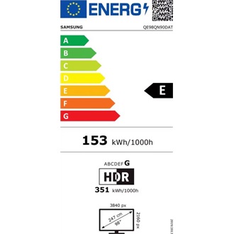 Samsung Neo QN90D 98" QLED smart TV
