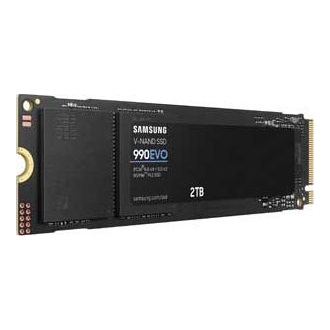 Samsung 990 EVO Plus 2TB PCIe x4 (4.0) / PCIe x2 (5.0) M.2 2280 SSD fekete