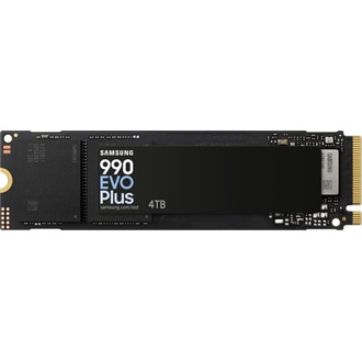 Samsung 990 EVO Plus 4TB PCIe x4 (4.0) / PCIe x2 (5.0) M.2 2280 SSD fekete