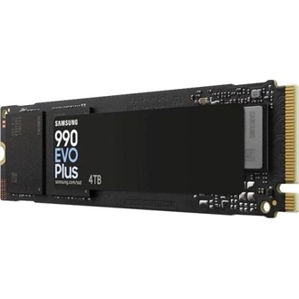 Samsung 990 EVO Plus 4TB PCIe x4 (4.0) / PCIe x2 (5.0) M.2 2280 SSD fekete