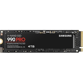 Samsung 990 PRO 4TB PCIe x4 (4.0) M.2 2280 SSD fekete