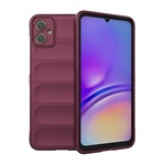 Samsung A05 4G Gigapack Szilikon telefonvédő ütésállóság, 3D, BORDÓ