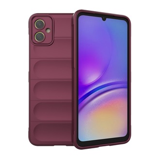 Samsung A05 4G Gigapack Szilikon telefonvédő ütésállóság, 3D, BORDÓ