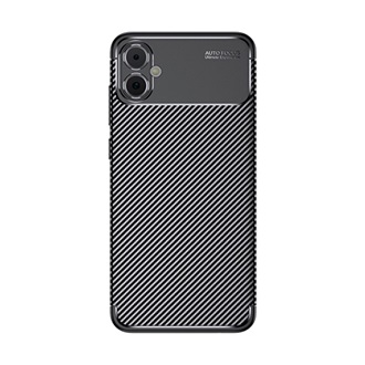 Samsung A05 4G Gigapack Szilikon telefonvédő ütésállóság, karbon minta, FEKETE
