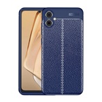 Samsung A05 4G Gigapack Szilikon telefonvédő ütésállóság, varrás minta, SÖTÉTKÉK