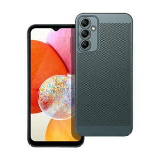 Samsung A14 5G Gigapack Műanyag telefonvédő légáteresztő, kameravédő, SÖTÉTZÖLD