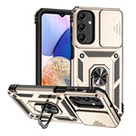 Samsung A15 4G Gigapack Defender szilikon telefonvédő ütésállóság, kameravédő, ARANY