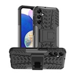 Samsung A15 5G Gigapack Defender szilikon telefonvédő ütésállóság, autógumi, FEKETE