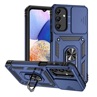 Samsung A15 5G Gigapack Defender szilikon telefonvédő ütésállóság, kameravédő, SÖTÉTKÉK