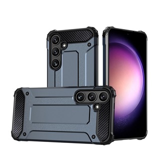 Samsung A16 4G GIGAPACK Defender szilikon telefonvédő ütésállóság, fémhatás, SÖTÉTKÉK