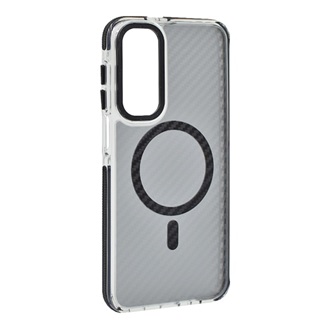 Samsung A16 4G GIGAPACK Szilikon telefonvédő ütésállóság, MagSafe, FEKETE