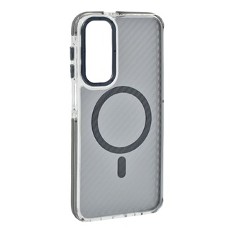 Samsung A16 4G GIGAPACK Szilikon telefonvédő ütésállóság, MagSafe, SÖTÉTSZÜRKE