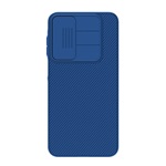 Samsung A16 5G NILLKIN CAMSHIELD szilikon telefonvédő ütésállóság, csíkos, SÖTÉTKÉK