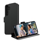 Samsung A16 5G PANZERGLASS CARE WALLET tok álló, bőr hatású FLIP, kameravédő, FEKETE