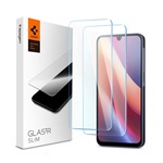 Samsung A16 5G SPIGEN SLIM képernyővédő üveg 2db 2.5D, 9H, ÁTLÁTSZÓ