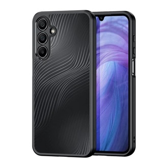 Samsung A16 DUX DUCIS AIMO szilikon telefonvédő ütésállóság, hullám, FEKETE