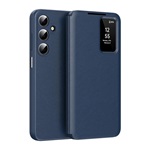 Samsung A17 4G / A17 5G GIGAPACK Tok álló aktív FLIP, Smart View Cover, SÖTÉTKÉK