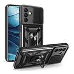 Samsung A17 4G GIGAPACK Defender szilikon telefonvédő ütésállóság, kameravédő, FEKETE