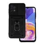 Samsung A23 5G Gigapack Defender szilikon telefonvédő ütésállóság, kameravédő, FEKETE