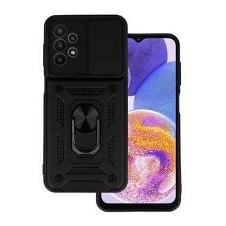 Samsung A23 5G Gigapack Defender szilikon telefonvédő ütésállóság, kameravédő, FEKETE