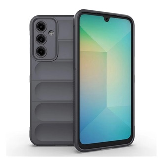 Samsung A26 5G GIGAPACK Szilikon telefonvédő ütésállóság, 3D, SÖTÉTSZÜRKE