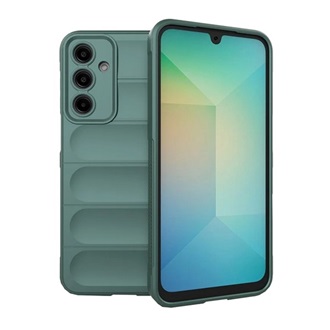 Samsung A26 5G GIGAPACK Szilikon telefonvédő ütésállóság, 3D, SÖTÉTZÖLD