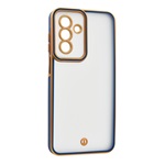 Samsung A26 5G GIGAPACK Szilikon telefonvédő ütésállóság, kameravédő, ARANY/SÖTÉTKÉK