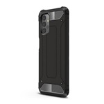 Samsung A32 5G GIGAPACK Defender szilikon telefonvédő ütésállóság, fémhatás, FEKETE