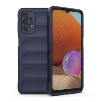 Samsung A32 5G Gigapack szilikon telefonvédő ütésállóság, 3D, SÖTÉTKÉK