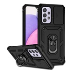 Samsung A33 5G GIGAPACK Defender szilikon telefonvédő ütésállóság, kameravédő, FEKETE