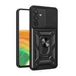 Samsung A34 5G Gigapack Defender szilikon telefonvédő ütésállóság, kameravédő, FEKETE